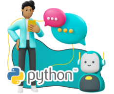 Умный чат-бот на Python - Школа программирования для детей, компьютерные курсы для школьников, начинающих и подростков - KIBERone г. Курск