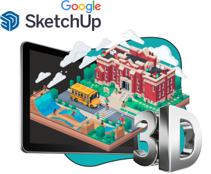 Google SketchUp - Школа программирования для детей, компьютерные курсы для школьников, начинающих и подростков - KIBERone г. Курск
